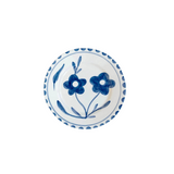 Blue Flowers Ceramic Dessert Plate