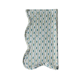 Patterned Scalloped Edge Napkin | Set of 4