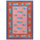 Double Peonia Rust Old Pink Cloth