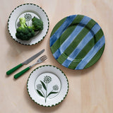Adelia Hand-Painted Dessert Plate