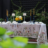 S&B x John Derian Wildflower Linen Tablecloth