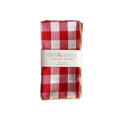 Gingham Everyday Napkins | Set of 4