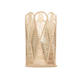 Woven Bombalia Scalloped Vase