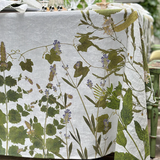 Herb Linen Tablecloth