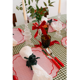 Clear Glass Candlestick Holder