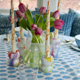 Striped Glass Vase
