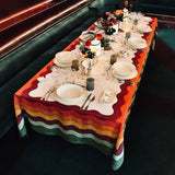 Winter Rainbow Tablecloth