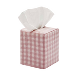 Rosa Check Fabric Tissue Cover