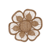 Iraca Fiber Flower Basket