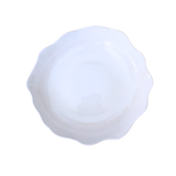 Shallow Wavy Serving Bowl