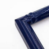 Navy Bamboo Picture Frame