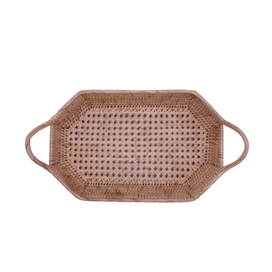 Light Rattan Small Rectangle with Handle