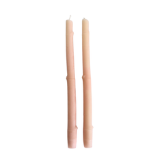 Big Island Bamboo Taper Candle | Set of 2