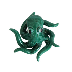 Green Octopus Objet