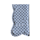 Patterned Scalloped Edge Napkin | Set of 4