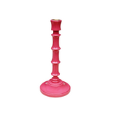 Lacquer Bamboo Candlestick