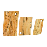 12" Spalted Maple Rectangular Cutting Board