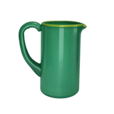 Handmade Rimmed Glass Pitcher