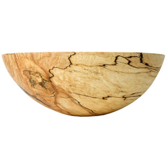 Spalted Maple Round Bowl