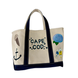 Cape Cod Custom Painted Tote