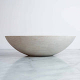 Large White Pearl Serving Bowl