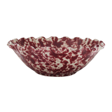 Splatter Wavy Serving Bowl