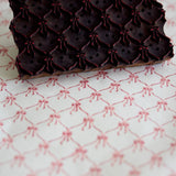 Block Printed Gift Bags | Christmas Pudding Assorted Designs | Large | Set of 6