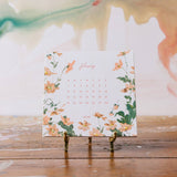 2026 Calendar in the Cornucopia Box and Easel