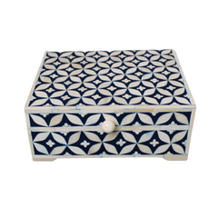 Patterned Bone Inlay Box