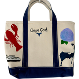 Cape Cod Custom Painted Tote