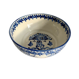 Blue Thistle Serving Bowl