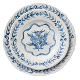 Blue Bouquet Salad Plate | Set of 2