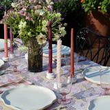 Multi Color Floral Indian Cotton Tablecloth