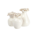 Wide Ceramic Bud Vase