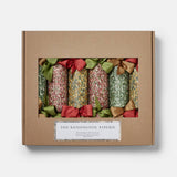 Red + Green Marble Christmas Crackers | Set of 6