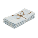 Marianne Blue Plaid Napkins | Set of 4