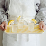 Keily Linen Coated Tray