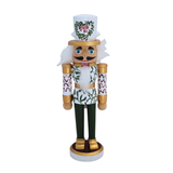 Custom Mistletoe Kiss Nutcracker