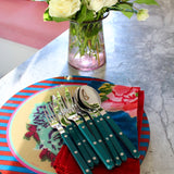 Bistrot Aquamarine 5-Piece Flatware Place Setting