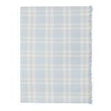 Marianne Light Blue Plaid Tablecloth