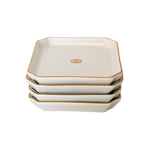 Vintage Gucci Gold Gilt Coasters | Set of 4 | 1970s – TWO WEBSTER