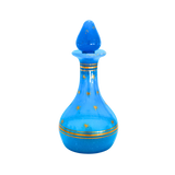Portieux Vallerysthal Blue Opaline Sherry Set