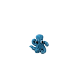 Light Blue Octopus Objet