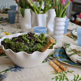 Scalloped Serving Bowl