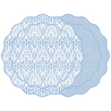 Damask Scallop-Edge Placemat