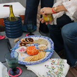 Blue Thistle Serving Platter
