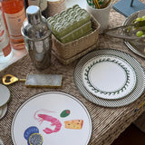 Girl Dinner Appetizer Paper Plate | Set of 12