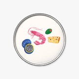 Girl Dinner Appetizer Paper Plate | Set of 12