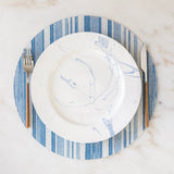 Stuart Blue Stripe Placemat | Set of 2