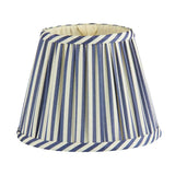 Navy Striped Lampshade